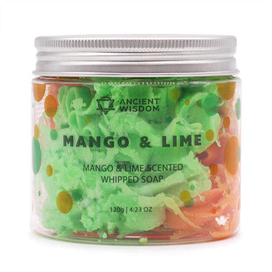 Bagnoschiuma in mousse al mango e lime